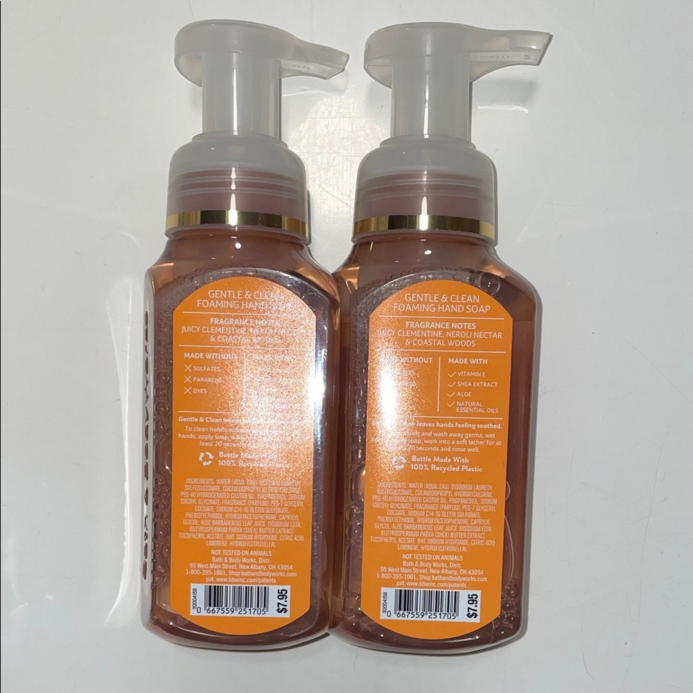 Calypso Clementine Foaming Hand Soap - Bath and Body Works - Picture 3 of 4